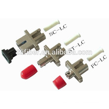 SC / ST / LC / FC SM / MM simplex ou duplex hybride adaptateurs de fibre optique